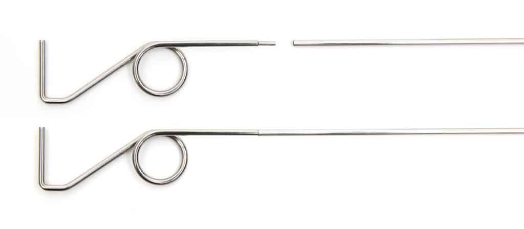 Pigtail mandrels custom assembly