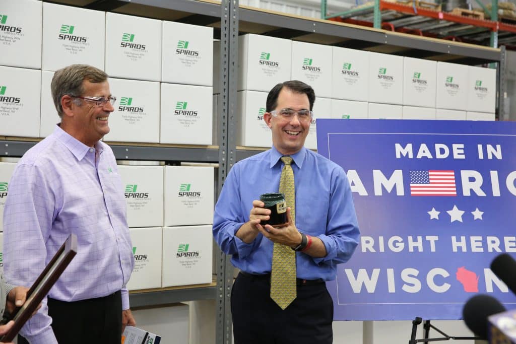 Scott Walker with Spiros Industries